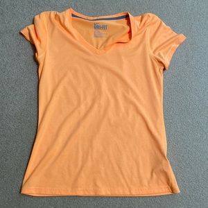 NIKE dri fit V-neck top